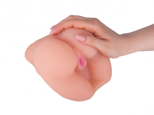 Нежная упругая попка из киберкожи - LOVETOY (А-Полимер) - в Санкт-Петербурге купить с доставкой