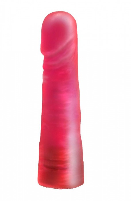Гелевая насадка-фаллос для страпона - 17,5 см. - LOVETOY (А-Полимер) - купить с доставкой в Санкт-Петербурге