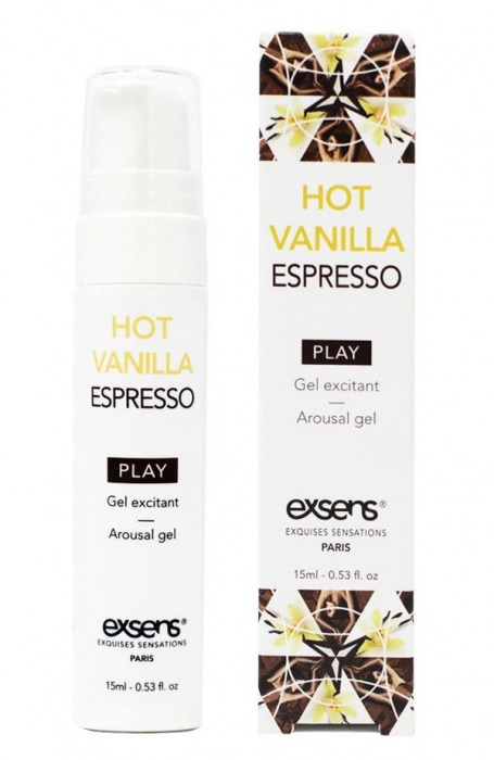 Возбуждающий гель Hot Vanilla Espresso Arousal Gel - 15 мл. - Exsens - купить с доставкой в Санкт-Петербурге