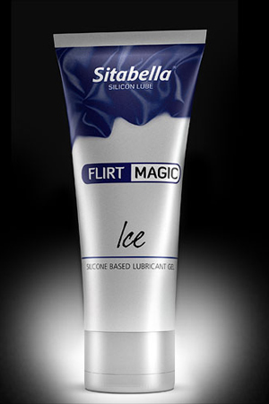 Силиконовая гель-смазка FLIRT MAGIC Ice с лёгким пролонгирующим эффектом - 75 мл. - Sitabella - купить с доставкой в Санкт-Петербурге