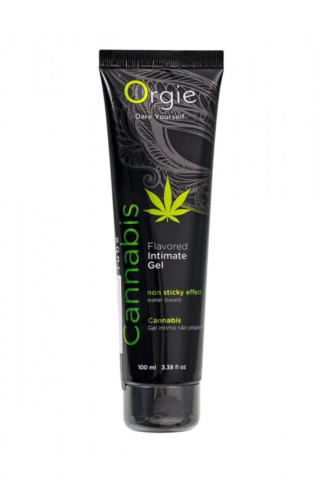 Интимный гель на водной основе ORGIE Lube Tube Cannabis - 100 мл. - ORGIE - купить с доставкой в Санкт-Петербурге