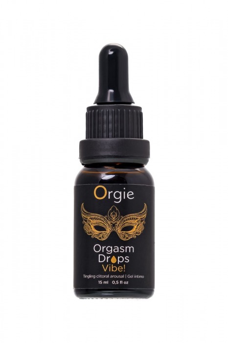 Возбуждающий гель для клитора ORGIE Orgasm Drops Vibe - 15 мл. - ORGIE - купить с доставкой в Санкт-Петербурге