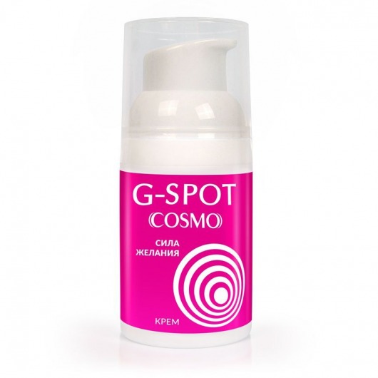 Стимулирующий интимный крем для женщин Cosmo G-spot - 28 гр. - Биоритм - купить с доставкой в Санкт-Петербурге