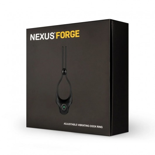 Черное эрекционное лассо с вибрацией Nexus Forge - Nexus Range - в Санкт-Петербурге купить с доставкой