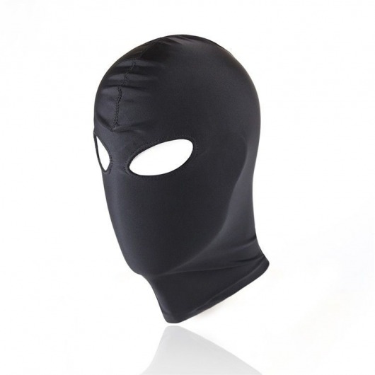 Черный текстильный шлем с прорезью для глаз - Notabu - купить с доставкой в Санкт-Петербурге