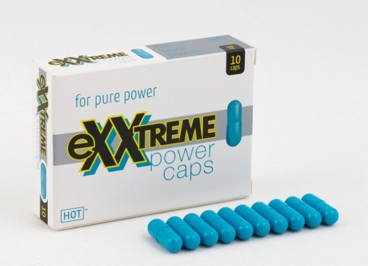 БАД для мужчин eXXtreme power caps men - 10 капсул (580 мг.) - HOT - купить с доставкой в Санкт-Петербурге