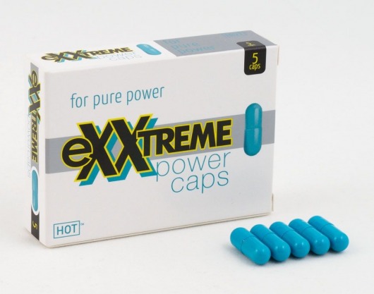 БАД для мужчин eXXtreme power caps men - 5 капсул (580 мг.) - HOT - купить с доставкой в Санкт-Петербурге