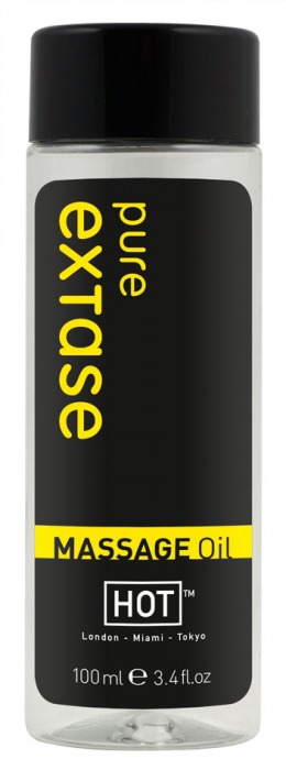 Массажное масло для тела Extase Pure - 100 мл. - HOT - купить с доставкой в Санкт-Петербурге