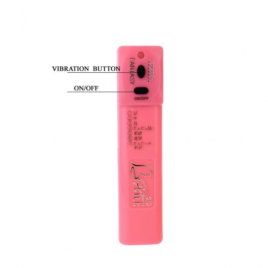 Вибратор с пультом управления Super Warrior - 37 см. - Baile