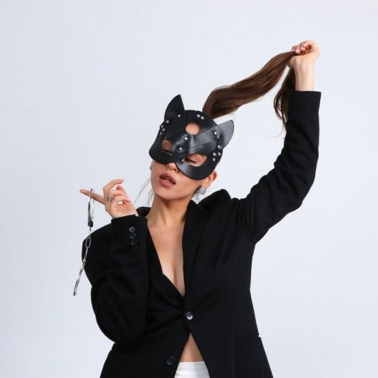 Эротический набор «Твоя кошечка»: маска и наручники - Сима-Ленд - купить с доставкой в Санкт-Петербурге