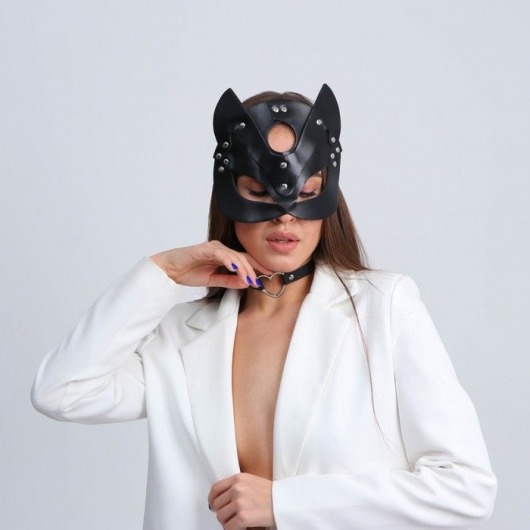 Эротический набор «Строгая киска»: маска и чокер - Сима-Ленд - купить с доставкой в Санкт-Петербурге