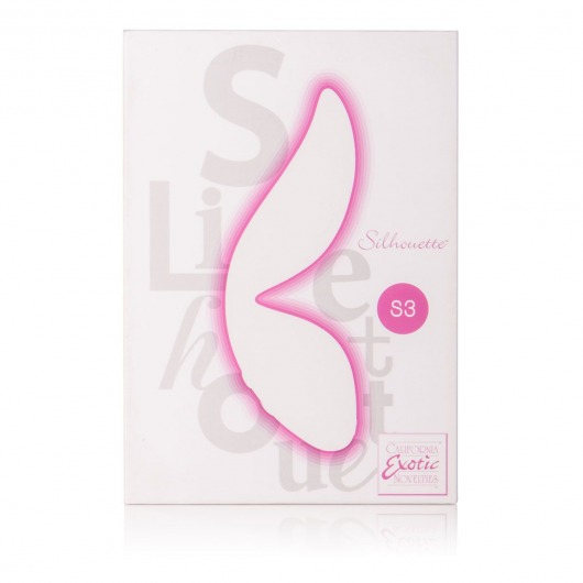 Розовый вибромассажер Silhouette S3 - 12,75 см. - California Exotic Novelties