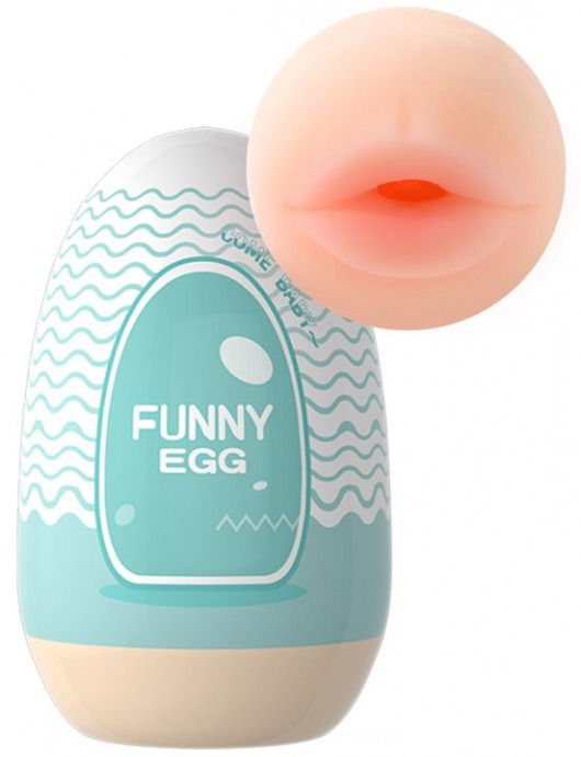 Мастурбатор-ротик Funny Egg - Eroticon - в Санкт-Петербурге купить с доставкой
