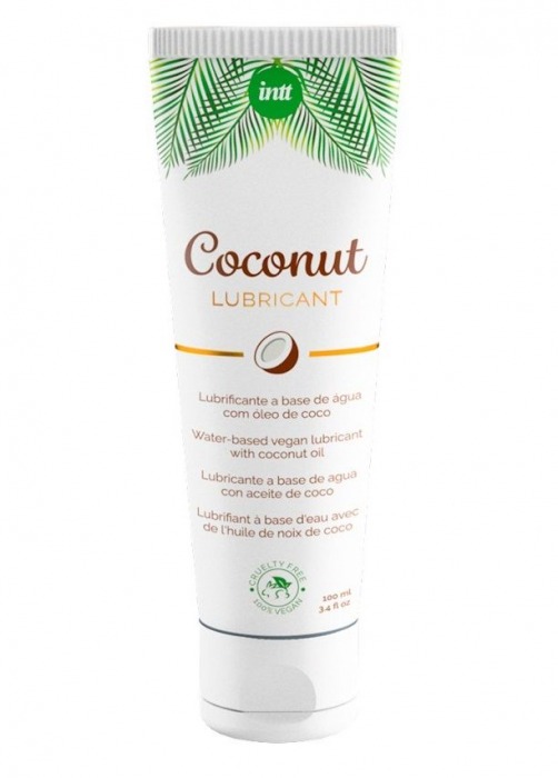 Веганская смазка на водной основе Coconut Lubricant - 100 мл. - INTT - купить с доставкой в Санкт-Петербурге