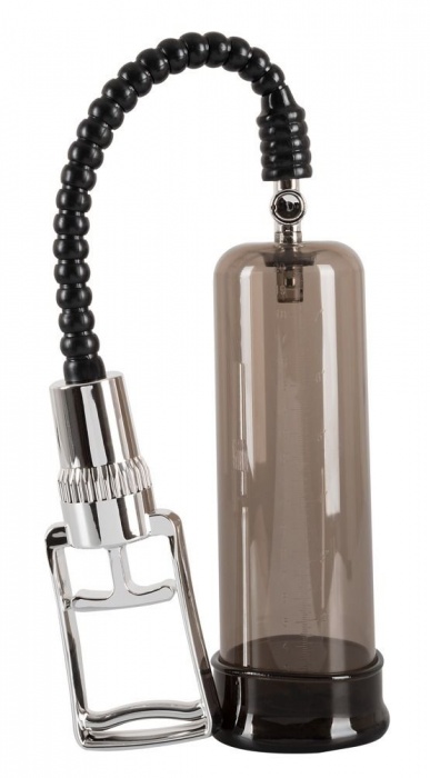 Черная вакуумная помпа-эректор - 21 см. - Orion - в Санкт-Петербурге купить с доставкой