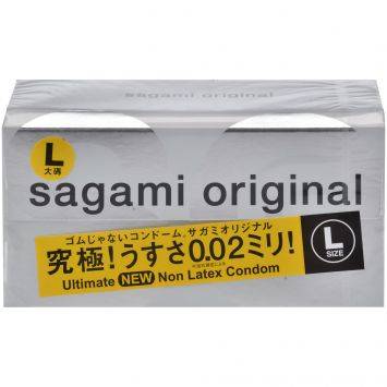 Презервативы Sagami Original L-size увеличенного размера - 12 шт. - Sagami - купить с доставкой в Санкт-Петербурге