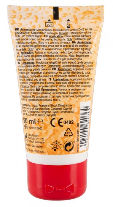 Вагинально-анальная смазка на водной основе Flutschi Original - 50 мл. - Orion - купить с доставкой в Санкт-Петербурге