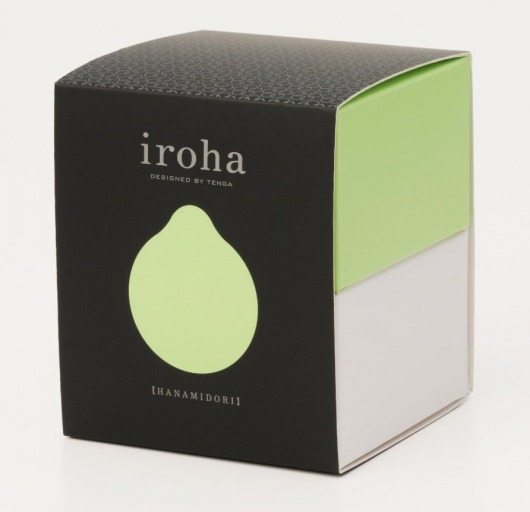 Зелёный вибромассажер для женщин IROHA MIDORI - Tenga