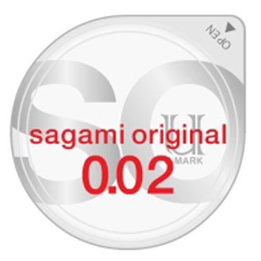 Ультратонкий презерватив Sagami Original - 1 шт. - Sagami - купить с доставкой в Санкт-Петербурге