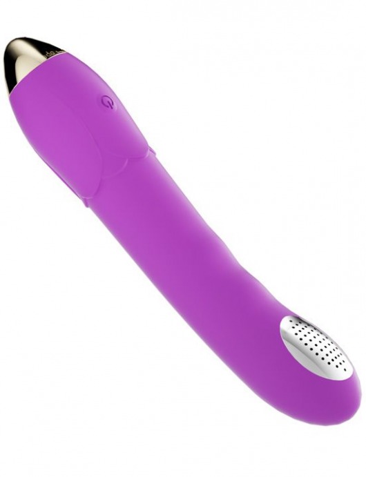Фиолетовая насадка для мастурбации в душе Dush - Eroticon - купить с доставкой в Санкт-Петербурге