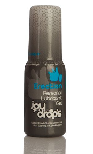 Возбуждающая мужская смазка JoyDrops Erection - 50 мл. - JoyDrops - купить с доставкой в Санкт-Петербурге