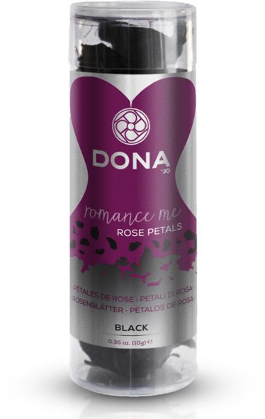 Декоративные чёрные лепестки роз DONA Rose Petals -  - Магазин феромонов в Санкт-Петербурге