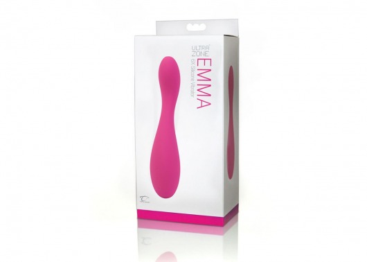 Розовый вибратор UltraZone Emma 6X Silicone Vibrator - 20 см. - Topco Sales