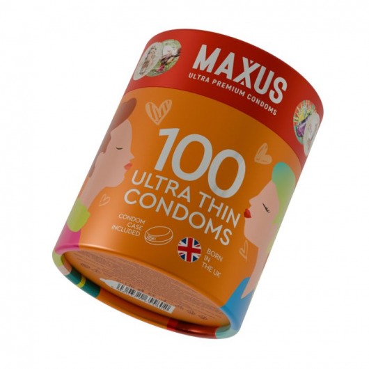 Ультратонкие презервативы Maxus Ultra Thin - 100 шт. - Maxus - купить с доставкой в Санкт-Петербурге