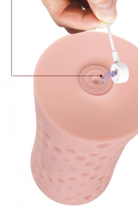 Телесный мастурбатор большого размера с функцией пенетрации - Xise - в Санкт-Петербурге купить с доставкой