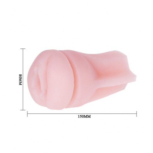 Мастурбатор-вагина с вибрацией в тубе на присоске - Baile - в Санкт-Петербурге купить с доставкой