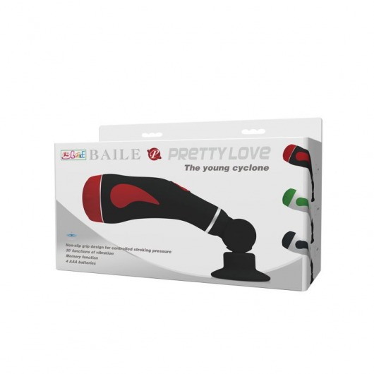 Мастурбатор-вагина с вибрацией в тубе на присоске - Baile - в Санкт-Петербурге купить с доставкой