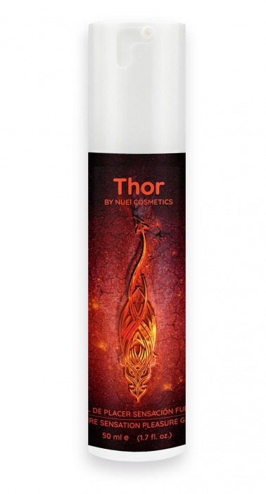 Возбуждающий унисекс гель Thor Fire Gel - 50 мл. - Nuei cosmetics - купить с доставкой в Санкт-Петербурге