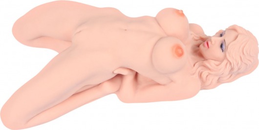 Мастурбатор Veronia с двумя упругими отверстиями для любви без вибрации - KOKOS - в Санкт-Петербурге купить с доставкой