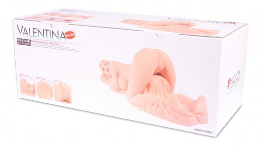 Мастурбатор Valentina в виде девушки на простыне - KOKOS - в Санкт-Петербурге купить с доставкой