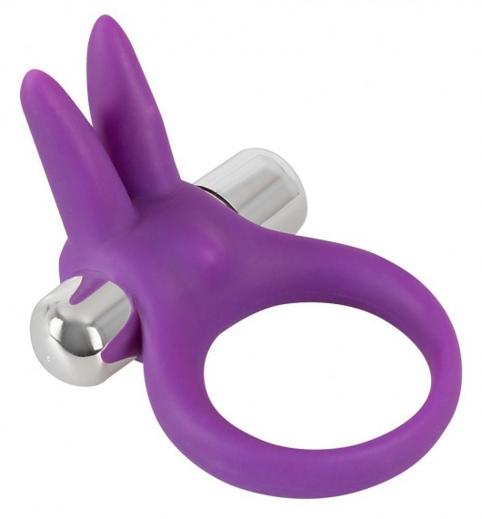 Фиолетовое эрекционное кольцо с вибрацией Smile Rabbit - Orion - в Санкт-Петербурге купить с доставкой