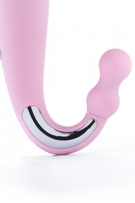 Розовый многофункциональный вибратор THE VICTORIA - 28 см. - Closet Collection