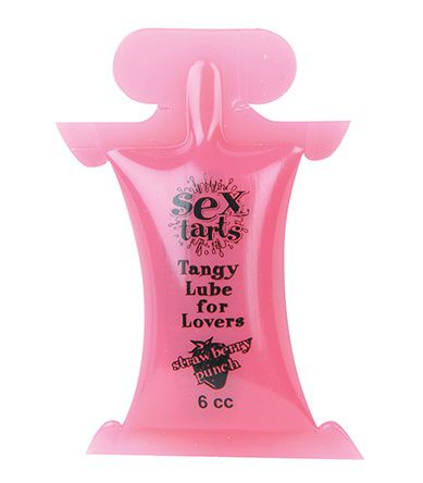 Вкусовой лубрикант с ароматом клубники Sex Tarts Lube - 6 мл. - Topco Sales - купить с доставкой в Санкт-Петербурге