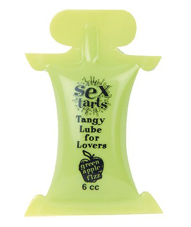 Вкусовой лубрикант с ароматом зеленого яблока Sex Tarts® Lube - 6 мл. - Topco Sales - купить с доставкой в Санкт-Петербурге