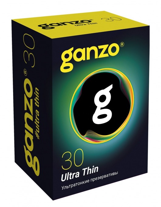 Супертонкие презервативы Ganzo Ultra thin - 30 шт. - Ganzo - купить с доставкой в Санкт-Петербурге