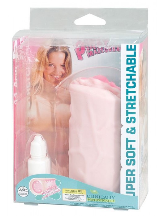 Нежно-розовый мастурбатор-вагина PINKYS MASTURBATOR LOVECLONE RX - NMC - в Санкт-Петербурге купить с доставкой