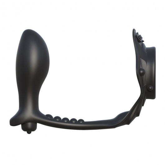 Вибрирующее эрекционное кольцо с анальным стимулятором Rock Hard Ass-Gasm - Pipedream - в Санкт-Петербурге купить с доставкой