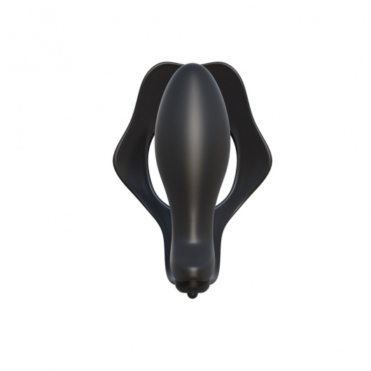 Вибрирующее эрекционное кольцо с анальным стимулятором Rock Hard Ass-Gasm - Pipedream - в Санкт-Петербурге купить с доставкой