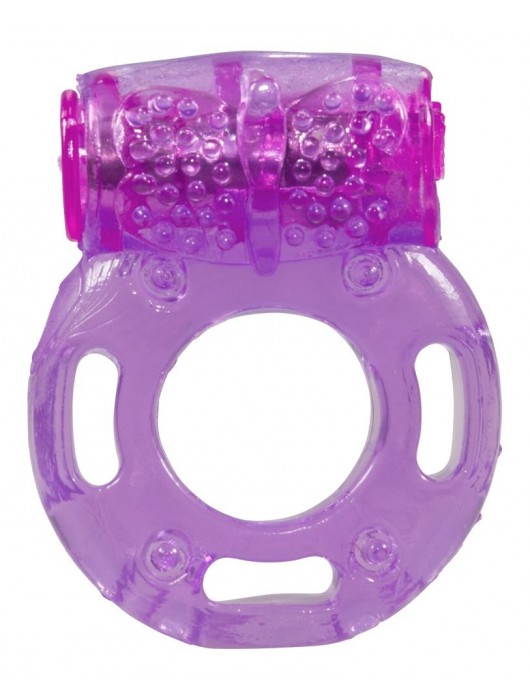 Фиолетовое эрекционное кольцо с виброэлементом - Orion - в Санкт-Петербурге купить с доставкой