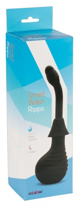 Анальный душ-стимулятор Smart Wash Rippo - Seven Creations - купить с доставкой в Санкт-Петербурге