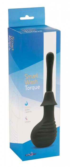 Анальный душ-стимулятор Smart Wash Torque - Seven Creations - купить с доставкой в Санкт-Петербурге