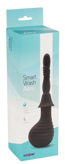 Анальный душ-стимулятор Smart Wash Aero - Seven Creations - купить с доставкой в Санкт-Петербурге