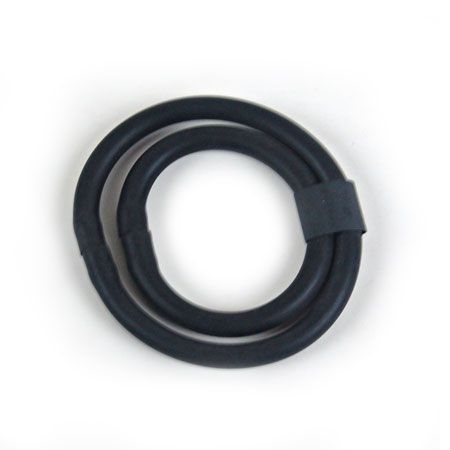 Черное двойное эрекционное кольцо - Baile - в Санкт-Петербурге купить с доставкой