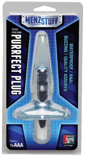 Анальная пробка Purrfect Plug - 9,5 см. - Dream Toys
