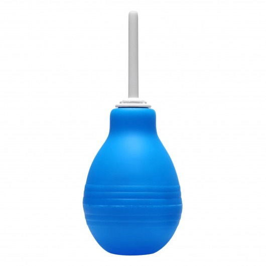 Анальный душ Enema Bulb Blue - XR Brands - купить с доставкой в Санкт-Петербурге