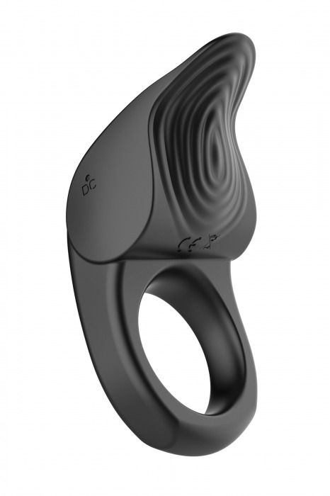 Черное эрекционное виброкольцо Vibro Lust Ring - MALESATION - в Санкт-Петербурге купить с доставкой